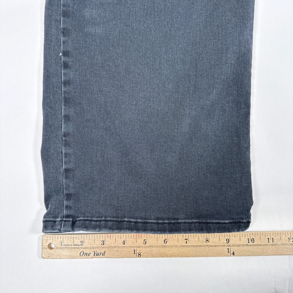 Mott & Bow Jeans Mens 42x32 Black Straight Leg Denim Stretch Casual Minimalist - Picture 8 of 10